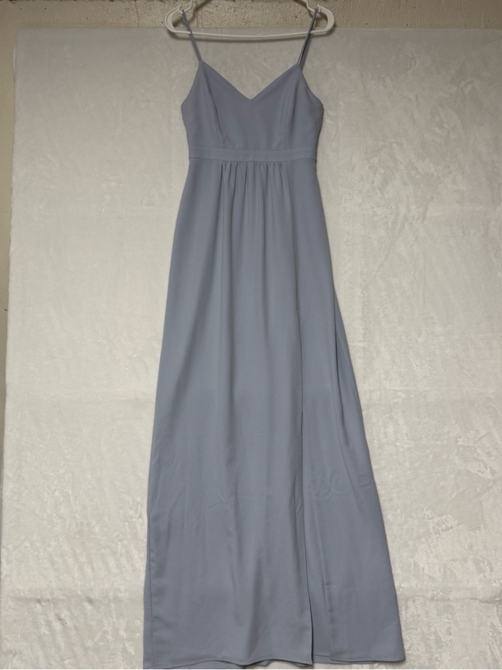 Park & Fifth Dusty Blue Spaghetti Strap Maxi Dress